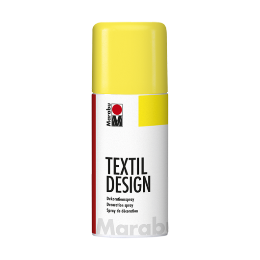 Marabu TEXTIL DESIGN textilfesték spray 220 napsárga 150ml