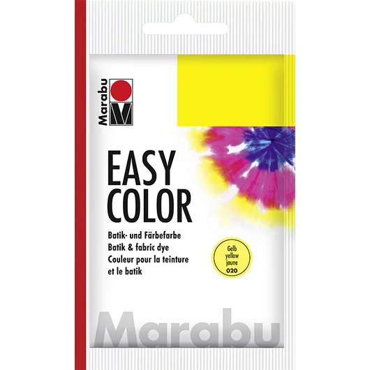 Marabu EASY COLOUR batikfesték 020 sárga 25g