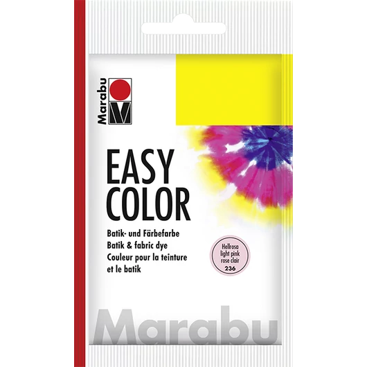Marabu EASY COLOUR batikfesték 236 halvány rózsaszín 25g