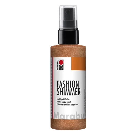 Marabu FASHION SPRAY pumpás textilfesték 585 csillámos réz 100ml
