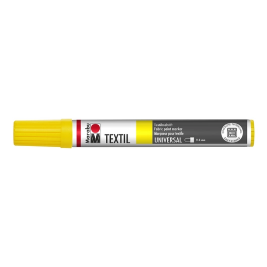 Marabu TEXTIL filctoll 2-4mm 019 sárga