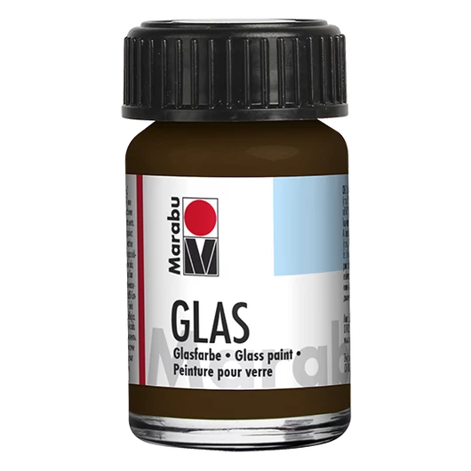 Marabu GLAS vizes üvegfesték 295 kakaó 15ml