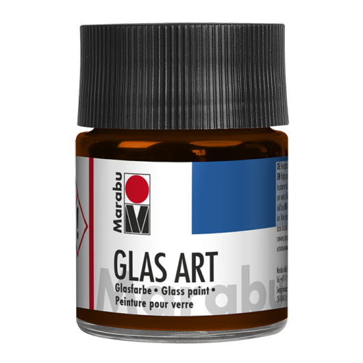 Marabu GLASART oldószeres üvegfesték 422 napsárga 50ml