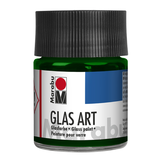 Marabu GLASART oldószeres üvegfesték 463 világos zöld 50ml