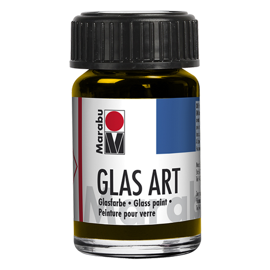 Marabu GLASART oldószeres üvegfesték 420 sárga 15ml
