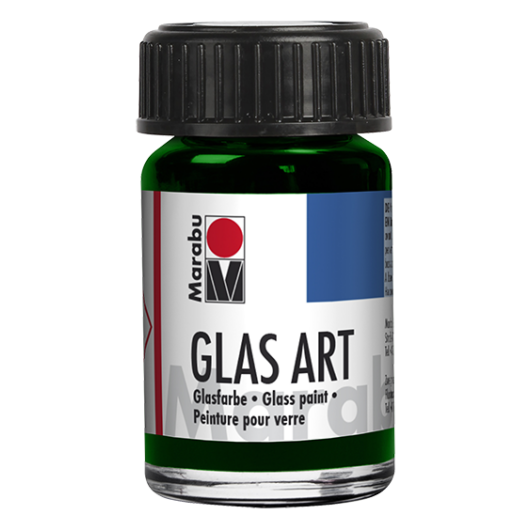 Marabu GLASART oldószeres üvegfesték 463 világos zöld 15ml