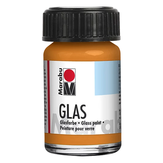 Marabu GLAS vizes üvegfesték 013 narancs 15ml