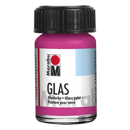 Marabu GLAS vizes üvegfesték 033 pink 15ml