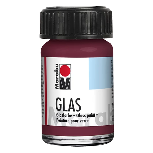 Marabu GLAS vizes üvegfesték 223 szeder 15ml