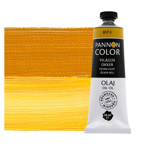 Pannoncolor olajfesték 817-1 világos okker 38ml