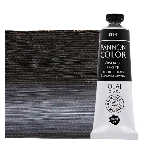 Pannoncolor  olajfesték 829-1 vasoxidfekete 38ml