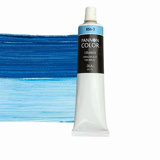 Pannoncolor  olajfesték 856-3 cölinkék 80ml