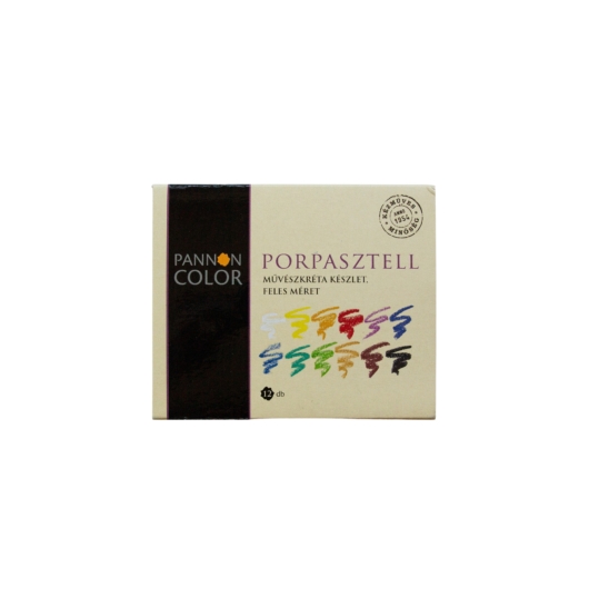 Pannoncolor porpasztell készlet feles 12 szín
