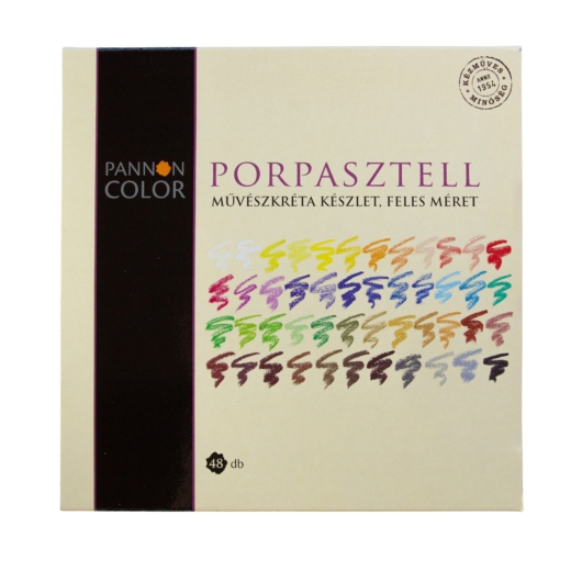 Pannoncolor porpasztell készlet feles 48 szín
