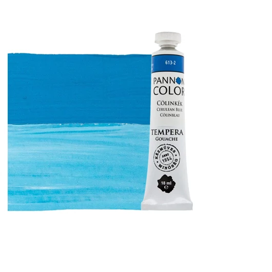 Pannoncolor  tempera 613-2 cölinkék 18ml