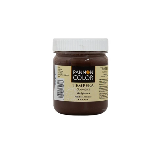 Pannoncolor  tempera 626-1 középbarna 200ml