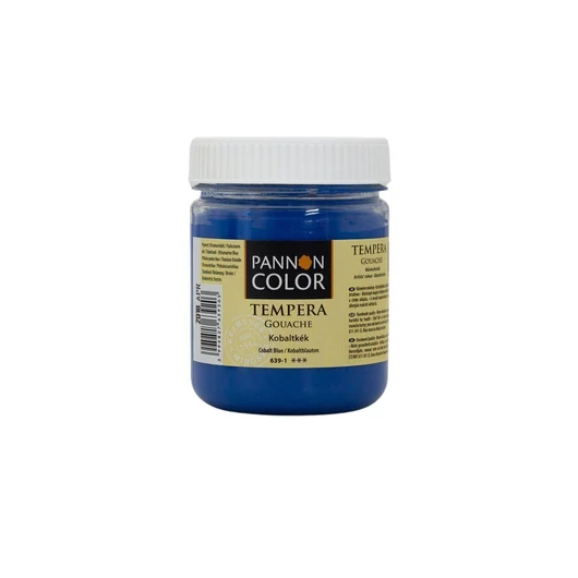Pannoncolor tempera, gouache típusú festék 639-2 kobaltkék 200ml – élénk színű, vízbázisú festék kreatív felhasználásra