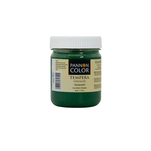 Pannoncolor  tempera 616-1 középzöld 200ml