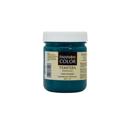 Pannoncolor  tempera 615-1 sötét türkizkék 200ml