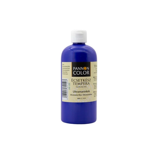 Pannoncolor  tempera 641 ultramarinkék ecsetkész 500ml