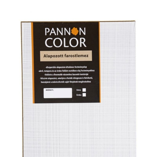 Pannoncolor sima alapozott farost 20*30cm