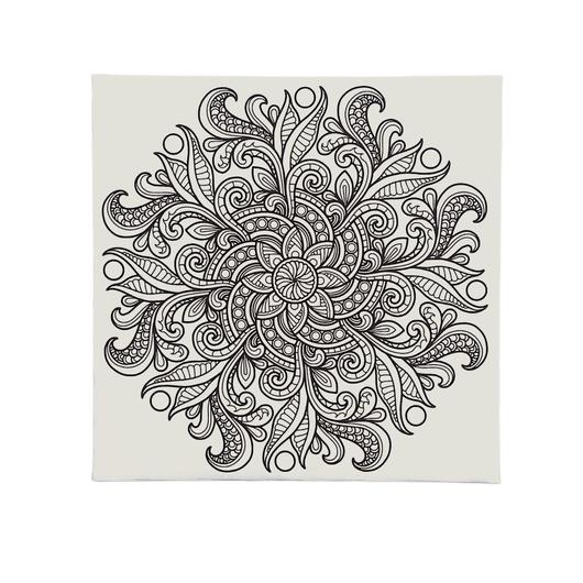 Fesd meg Te! színező. Indás mandala 22*22cm