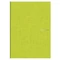 Fabriano ECOQUA füzet A5 sima 80lap lime 85g