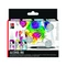 Marabu ALCOHOL INK alkoholos tinta 3*20ml virágok téma filctollal és 5ív A6 speciális papírral