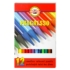 Kép 1/3 - KOH-I-NOOR PROGRESSO fatest nélküli színes ceruza készlet 12db