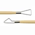 Kép 2/5 - Adria HURKOS FORMÁZÓ, mintázó, üregelő szerszám, kétoldalas, 4-es 20cm