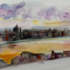 Kép 3/4 - Pannoncolor Akvarell készlet "VÁROSKÉP" válogatás betétes fémdobozban 12*2ml