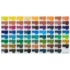 Kép 3/6 - Derwent INKTENSE vízzel elmosható kréta készlet fémdobozban 72 szín