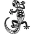 Kép 1/5 - Marabu STENCILS sablon mászó gekko/climbing gecko minta A4