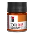 Kép 1/3 - Marabu TEXTIL PLUS textilfesték sötét anyagra 023 narancsvörös 50ml