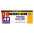 Kép 1/3 - Daler-Rowney GRADUATE akrilfesték készlet 48*22ml